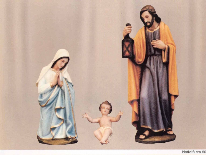Fiberglass Nativity Scene Statue