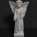 White Marble Angel 25”