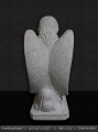 Grey Granite Kneeling Angel 12”