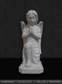 Grey Granite Kneeling Angel 12”