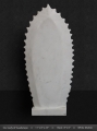 White Marble Our Lady of Guadalupe 24”