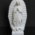 Marble Our Lady of Guadalupe Statue 22”