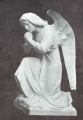 Italian Marble Angel Statue