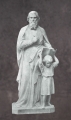 Italian Marble Saint Statues