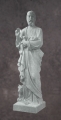 Italian Marble Saint Statues