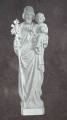 Italian Marble Saint Statues