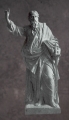 Italian Marble Saint Statues