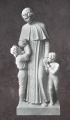 Italian Marble Saint Statues