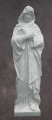 Italian Marble Saint Statues