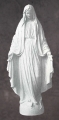 Italian Marble Madonna Statue