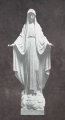 Italian Marble Madonna Statue