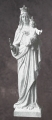 Italian Marble Madonna Statue