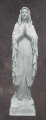 Italian Marble Madonna Statue