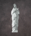 Italian Marble Madonna Statue