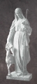 Italian Marble Madonna Statue