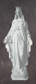 Italian Marble Madonna Statue