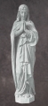 Italian Marble Madonna Statue