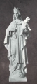 Italian Marble Madonna Statue