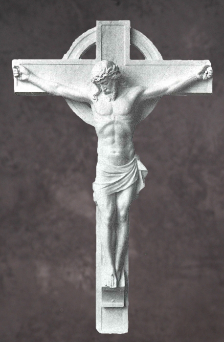 Italian Marble Crucifixion of Jesus Statues