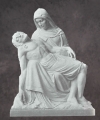 Italian Marble Pieta Statue