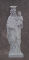 Italian Marble Madonna Statue