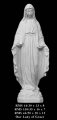 Bonded Marble Madonna Statue