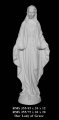 Bonded Marble Madonna Statue