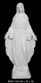 Bonded Marble Madonna Statue