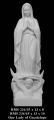 Bonded Marble Madonna Statue