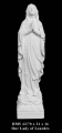 Bonded Marble Madonna Statue