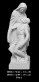 Bonded Marble Pieta Statue