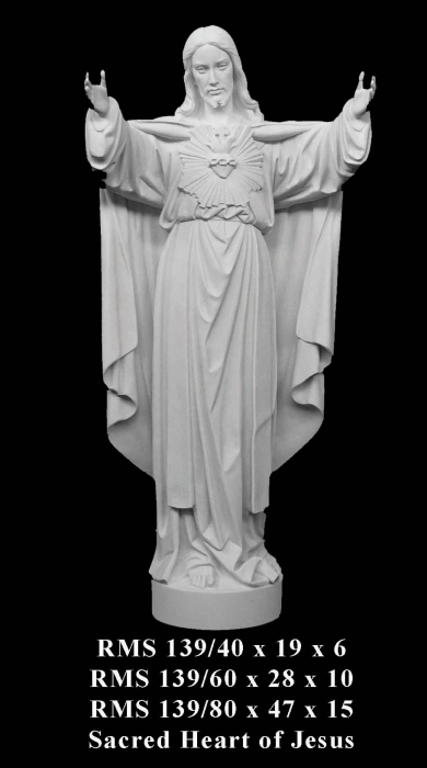 Bonded Marble Jesus Christ Statues